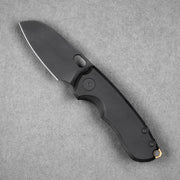 URBAN Jib - Blackwashed Vanax & Blackwashed Titanium Framelock w/ Bronze Backspacer - URBAN EDC®