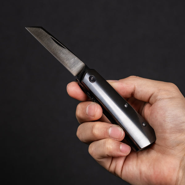 URBAN Straighthawk - Polished DLC Magnacut & Polished Zirc w/ Polished Zirc Backspacer - URBAN EDC®