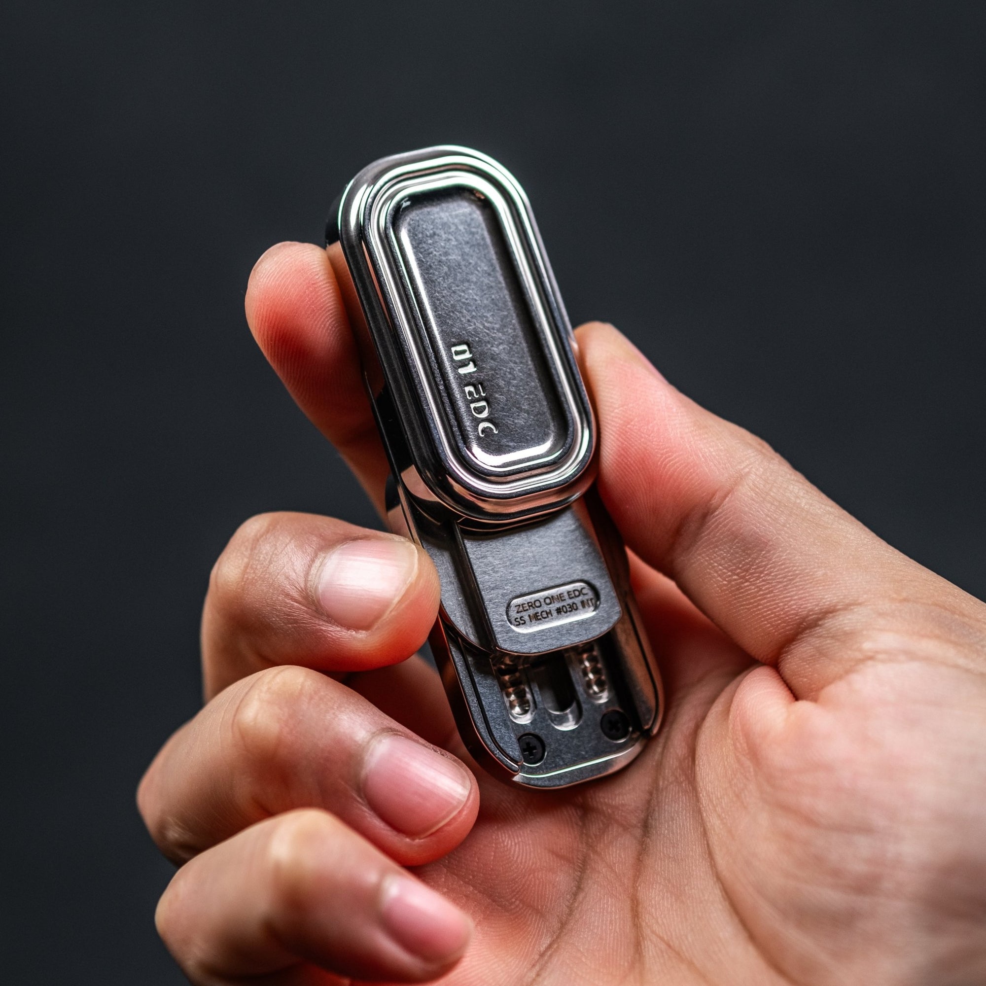 Zero One EDC Slider Shell No. 7 - Stainless Steel - URBAN EDC®