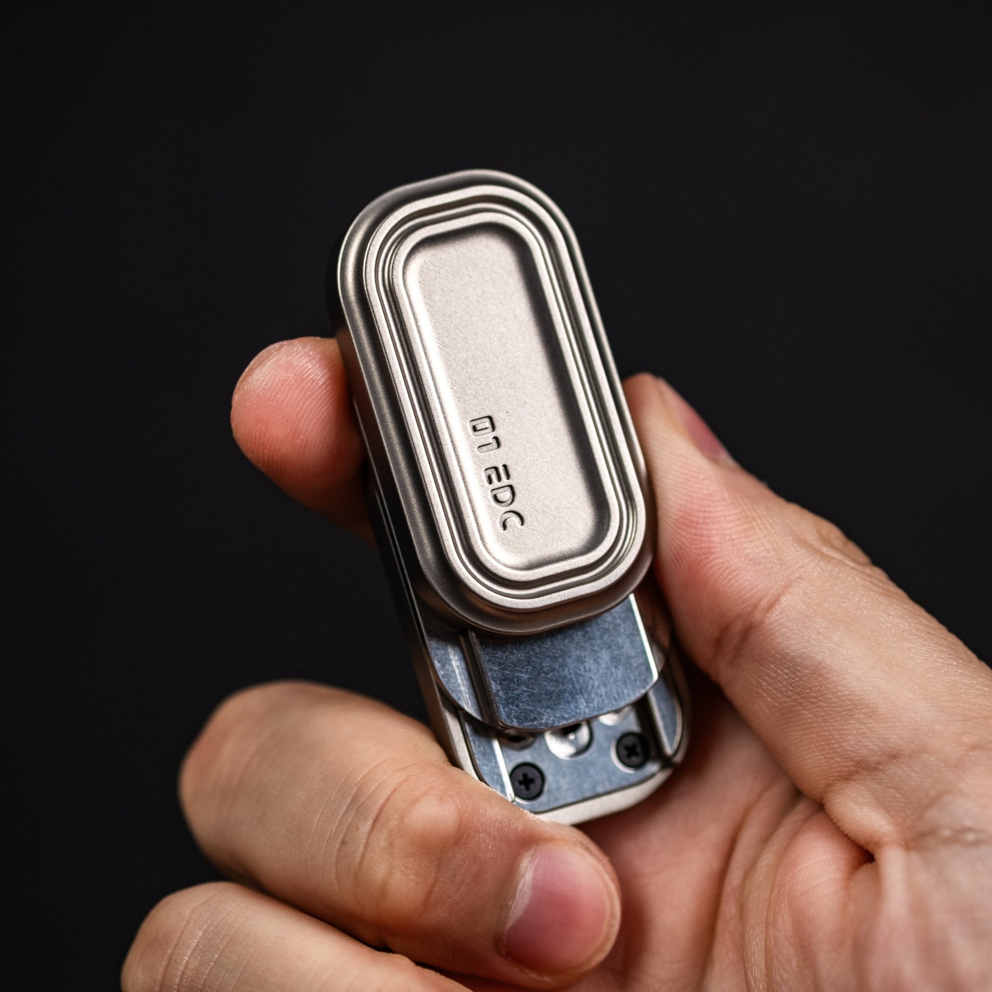 Zero One EDC Slider Shell No. 7 - Titanium (Limited Edition) - URBAN EDC®