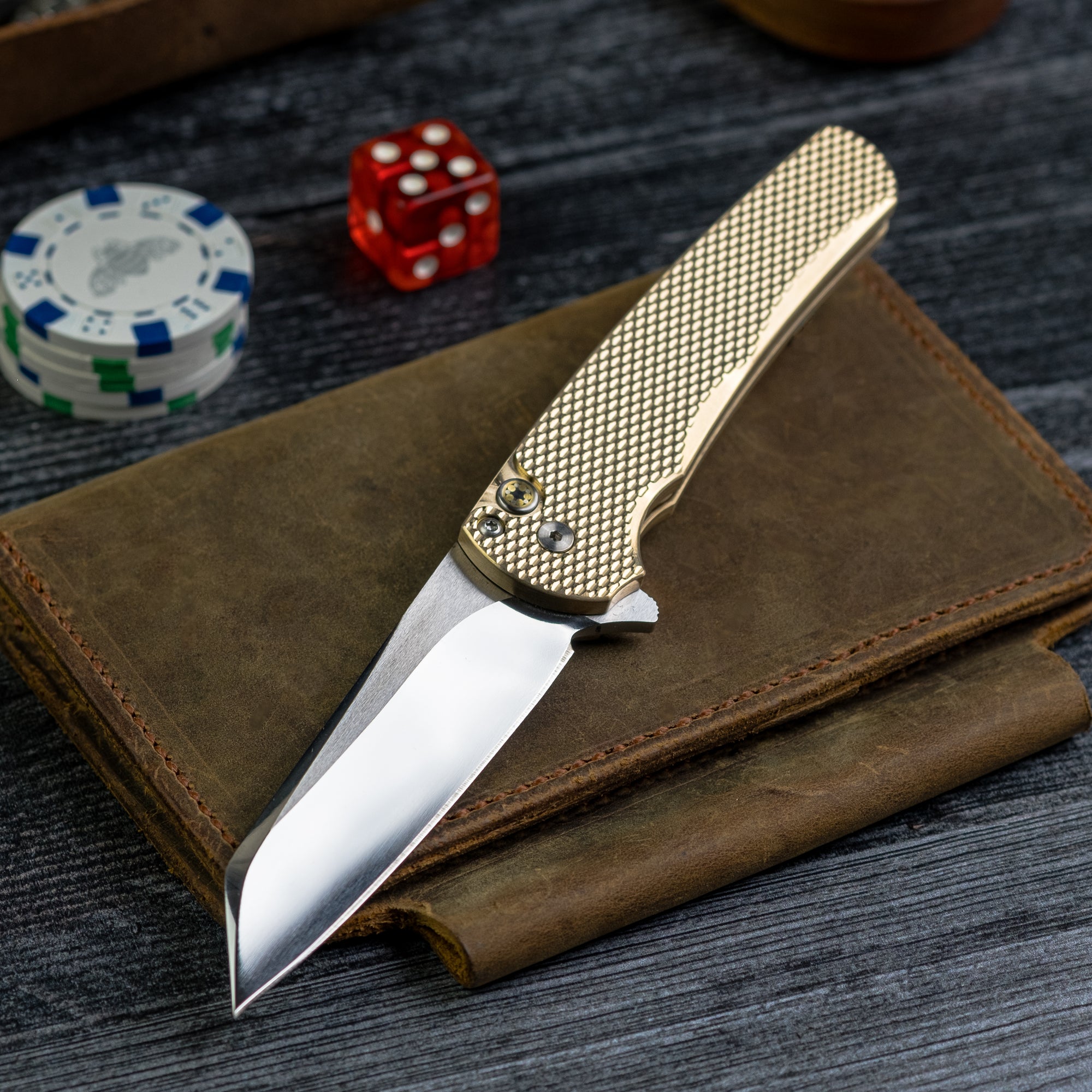 Pro-Tech Knives Malibu Flipper 5218 - Mike Irie Polished Blade (Custom)