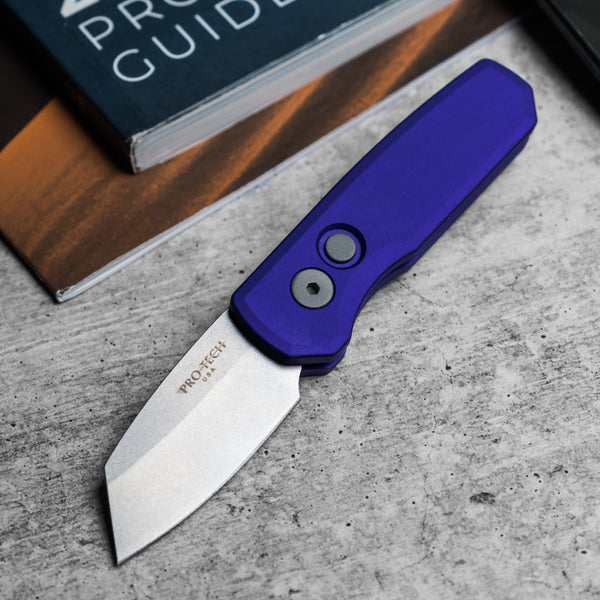 Pro-Tech Knives Runt 5 - Magnacut & Purple Aluminum (Limited)