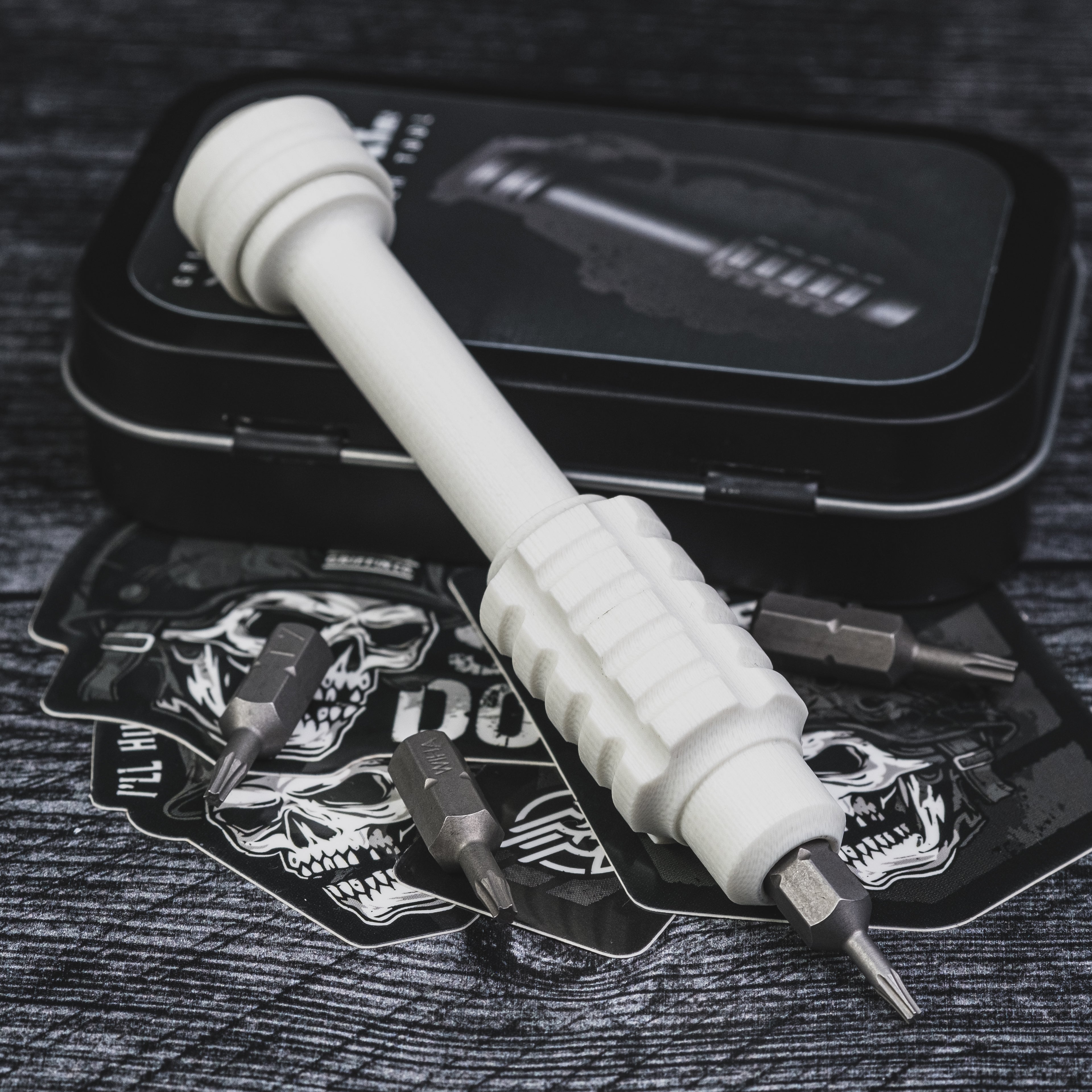 Combat Beads MK2 Bit Driver - White G10 – URBAN EDC®