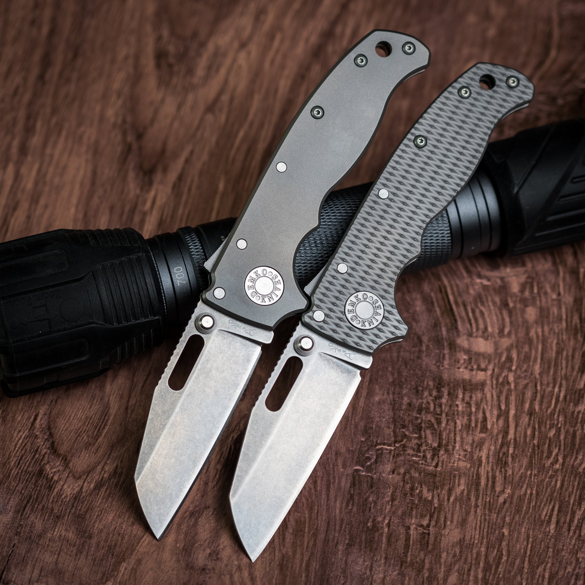 Demko Knives AD20.5 Shark Lock - Titanium & 3V