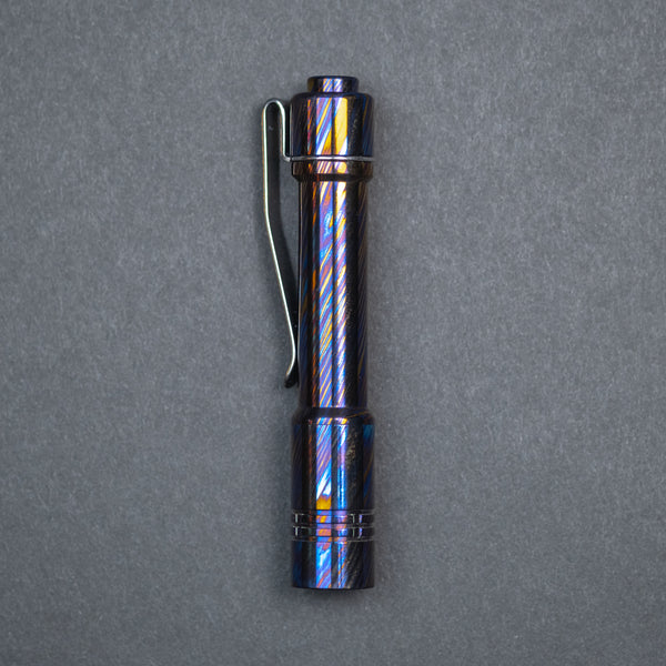 Reylight Pineapple Mini Flashlight - Timascus