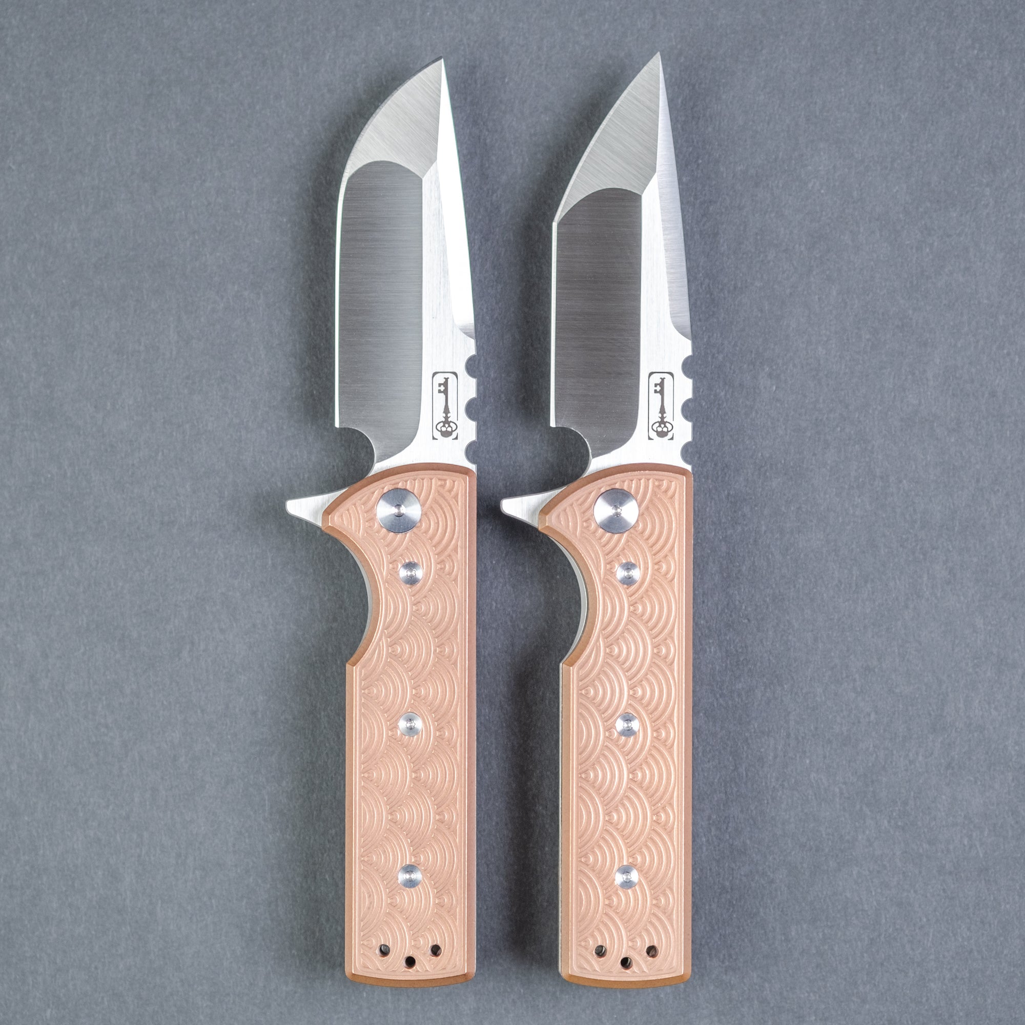 Chaves T.A.K Flipper - Seigaiha Engraved Copper (Exclusive)