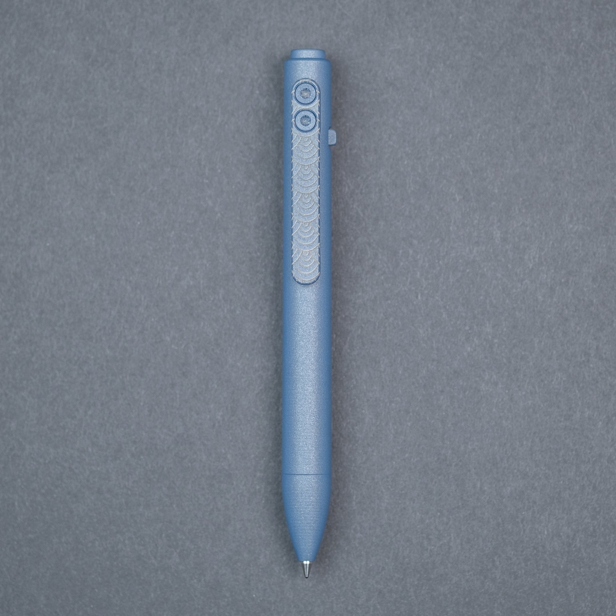 Tactile Turn Side Click Mini Pen - Seigaiha Side Click Mini Pen Titanium