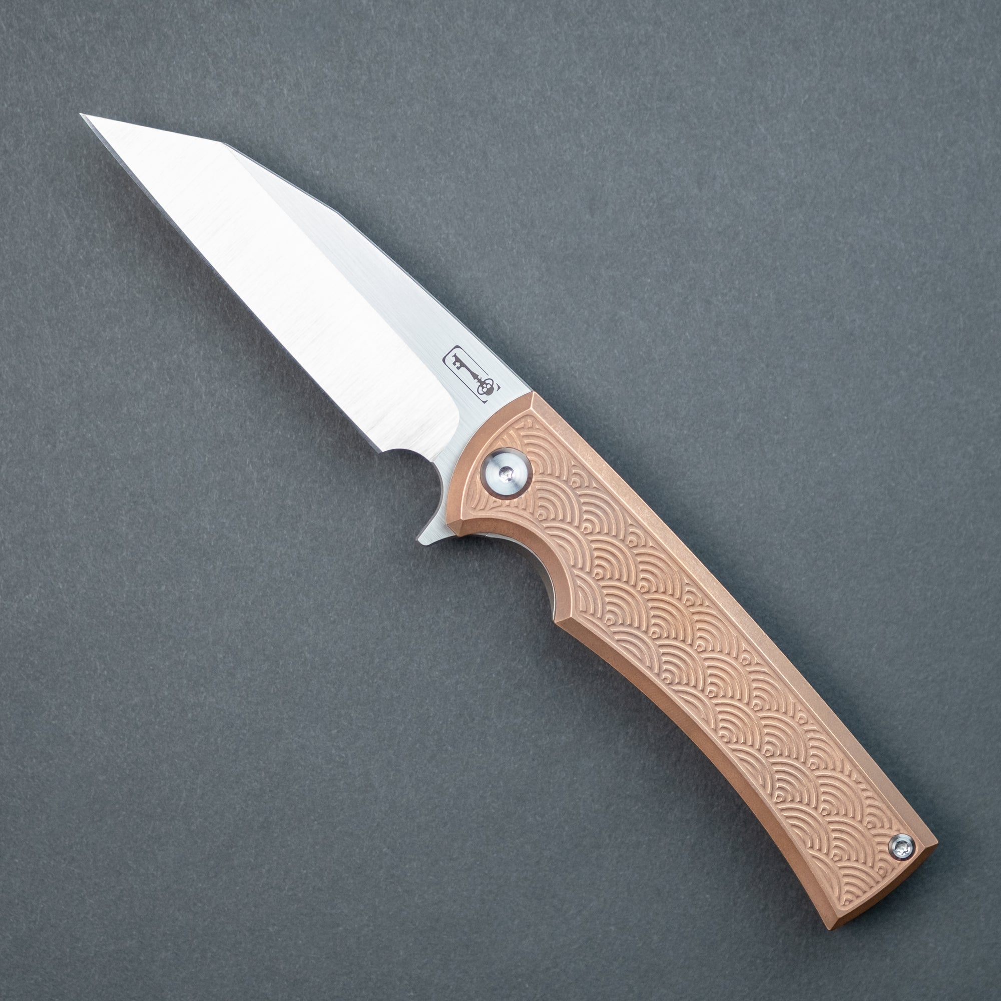 Chaves Sangre Street Wharncliffe - Copper & Titanium w/ Seigaiha Motif (Exclusive)