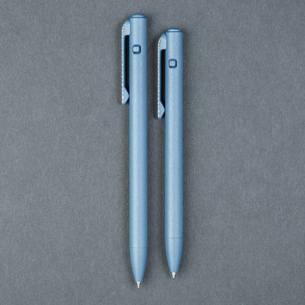 Tactile Turn Slim Side Click Pen - Seigaiha Cerakoted Titanium