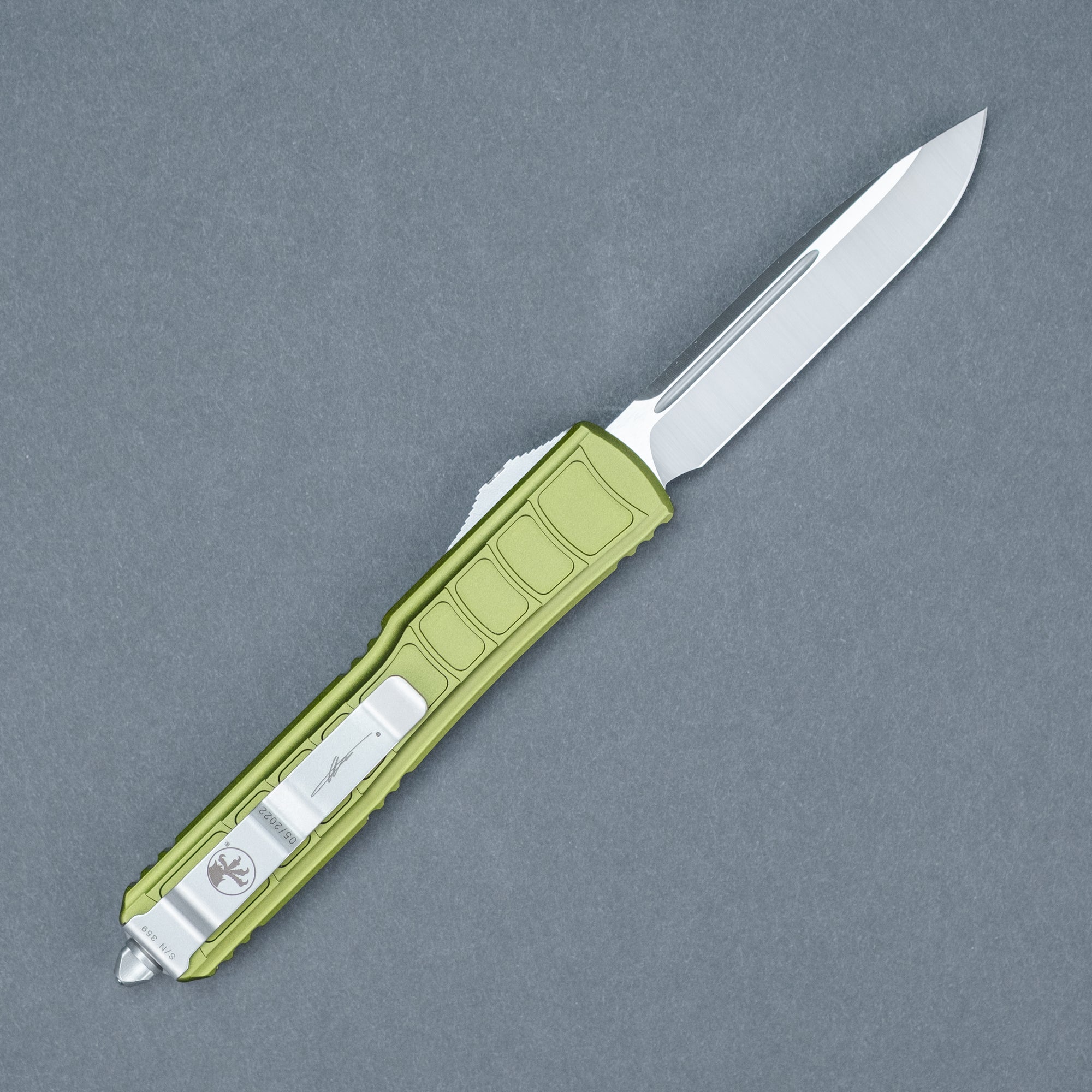 Microtech UT 121 II-4ODS Stepside Satin OD Green