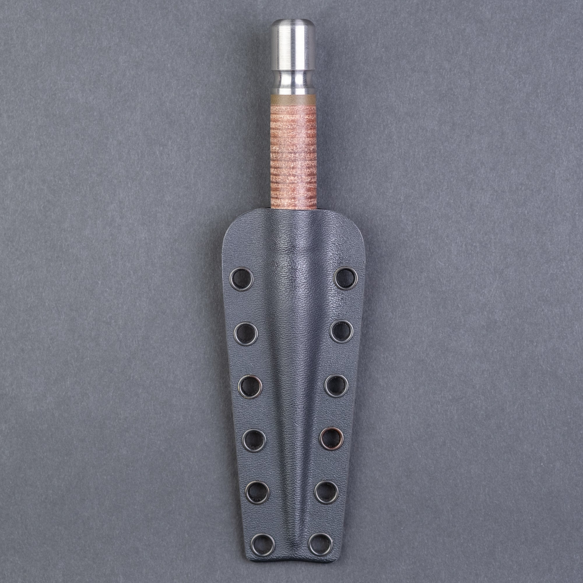 Ober Metal Works Titanium Marlin Spike - Stacked Leather