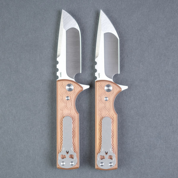 Chaves T.A.K Flipper - Seigaiha Engraved Copper (Exclusive)