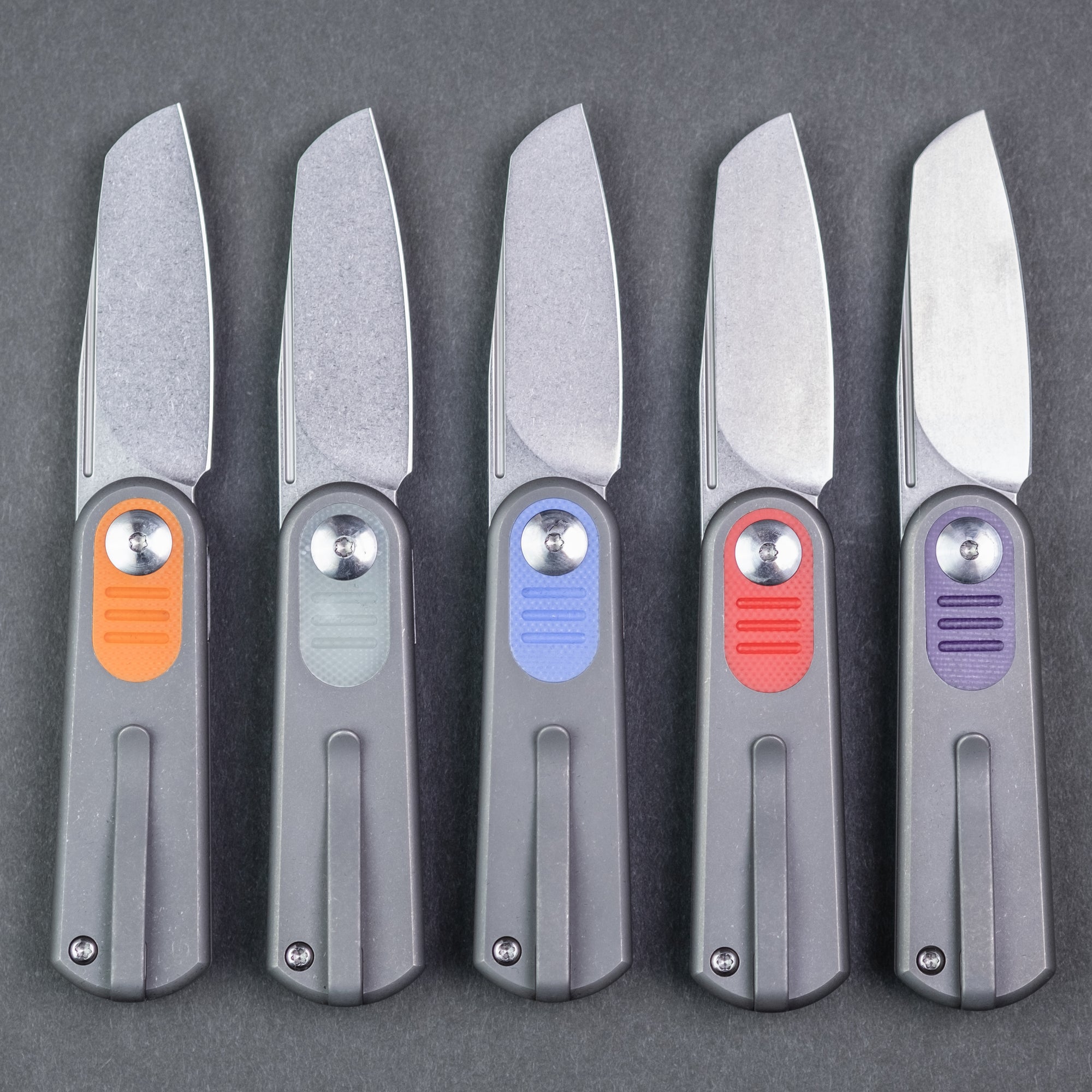 Urban EDC Baby Barlow - Taste the Rainbow Titanium