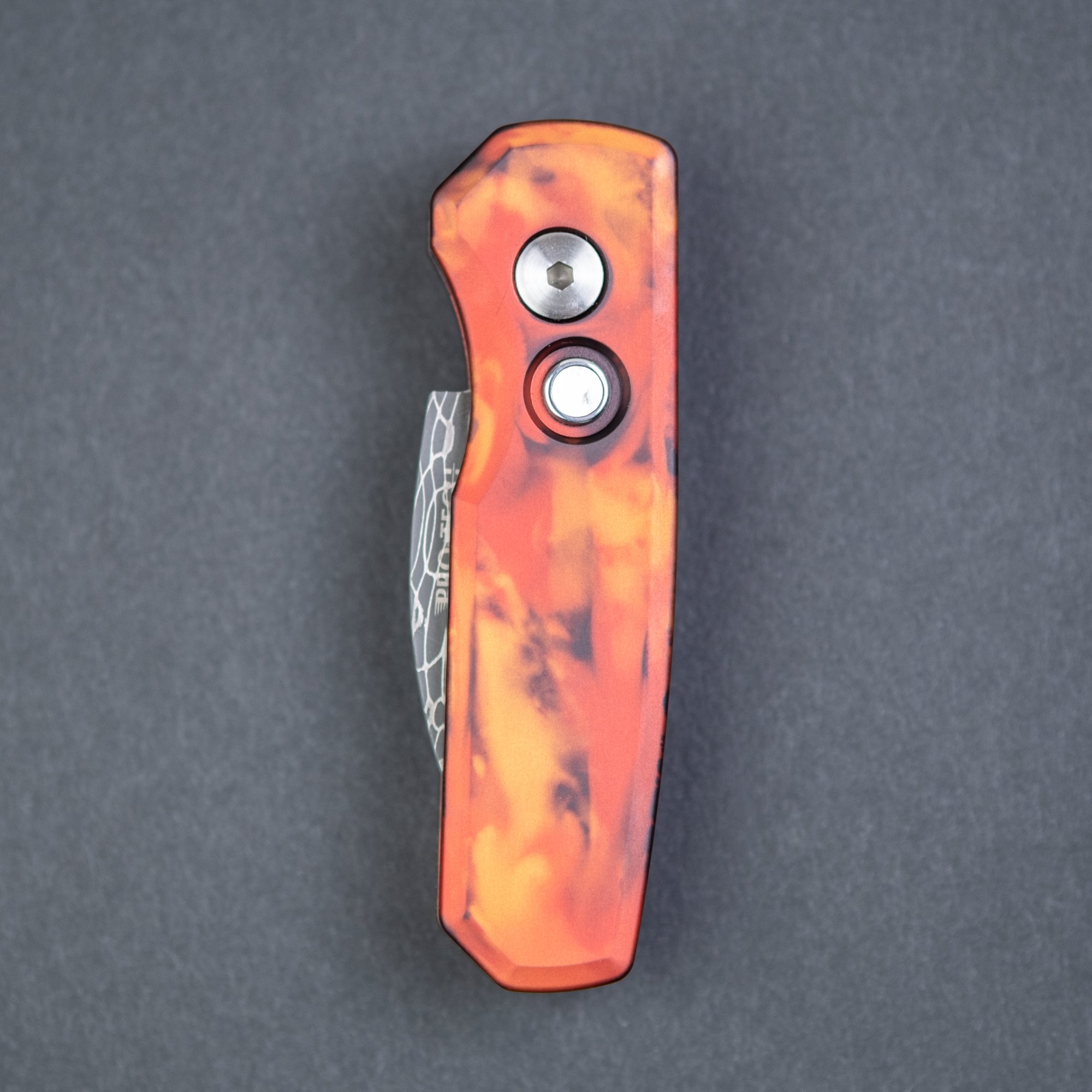 Pro-Tech Knives Runt 5 - Del Fuego Damasteel (Limited)