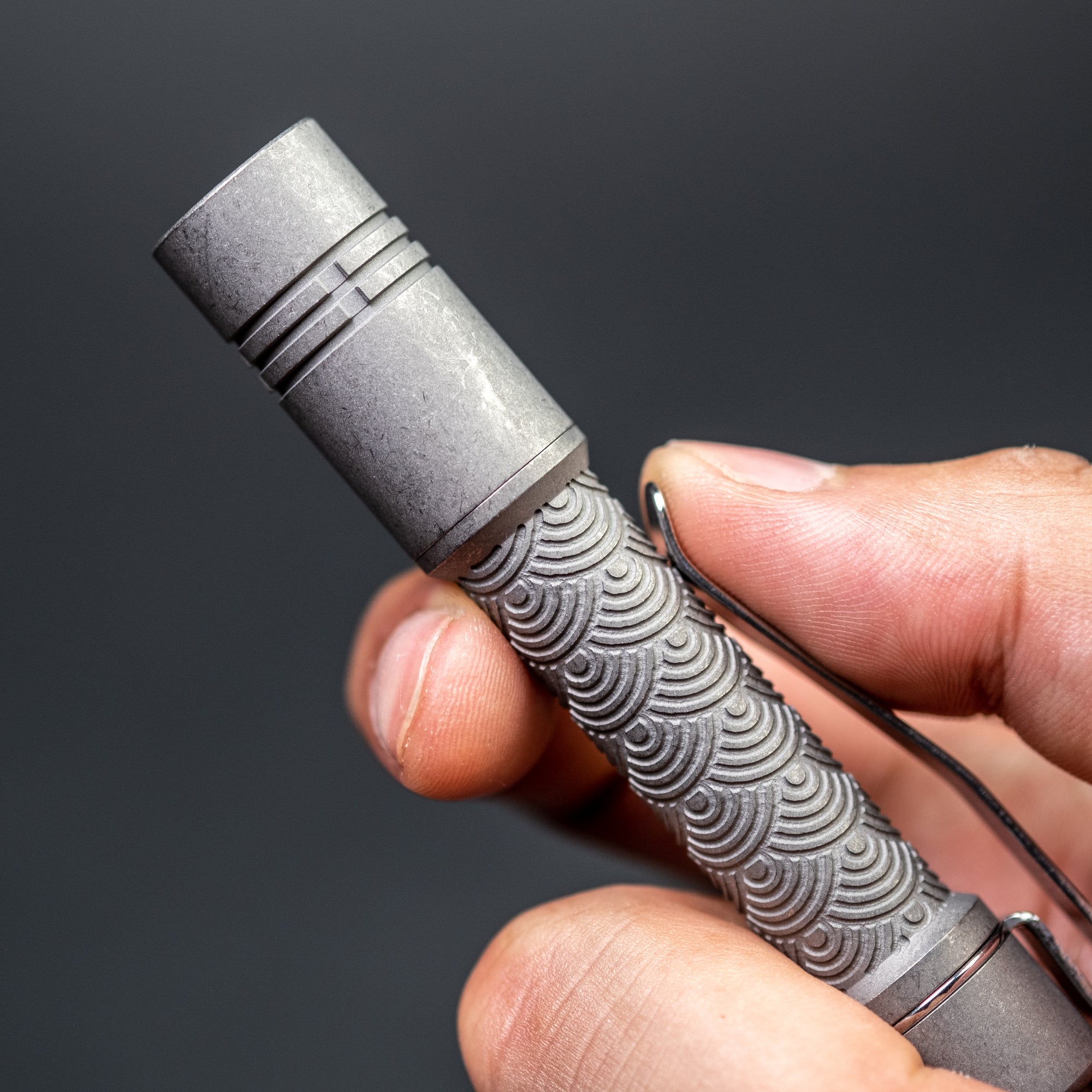 Reylight Pineapple Mini Seigaiha - Titanium (Exclusive)