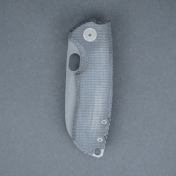 Urban EDC F5.5 - Black Micarta w/ Acid-Etched M390