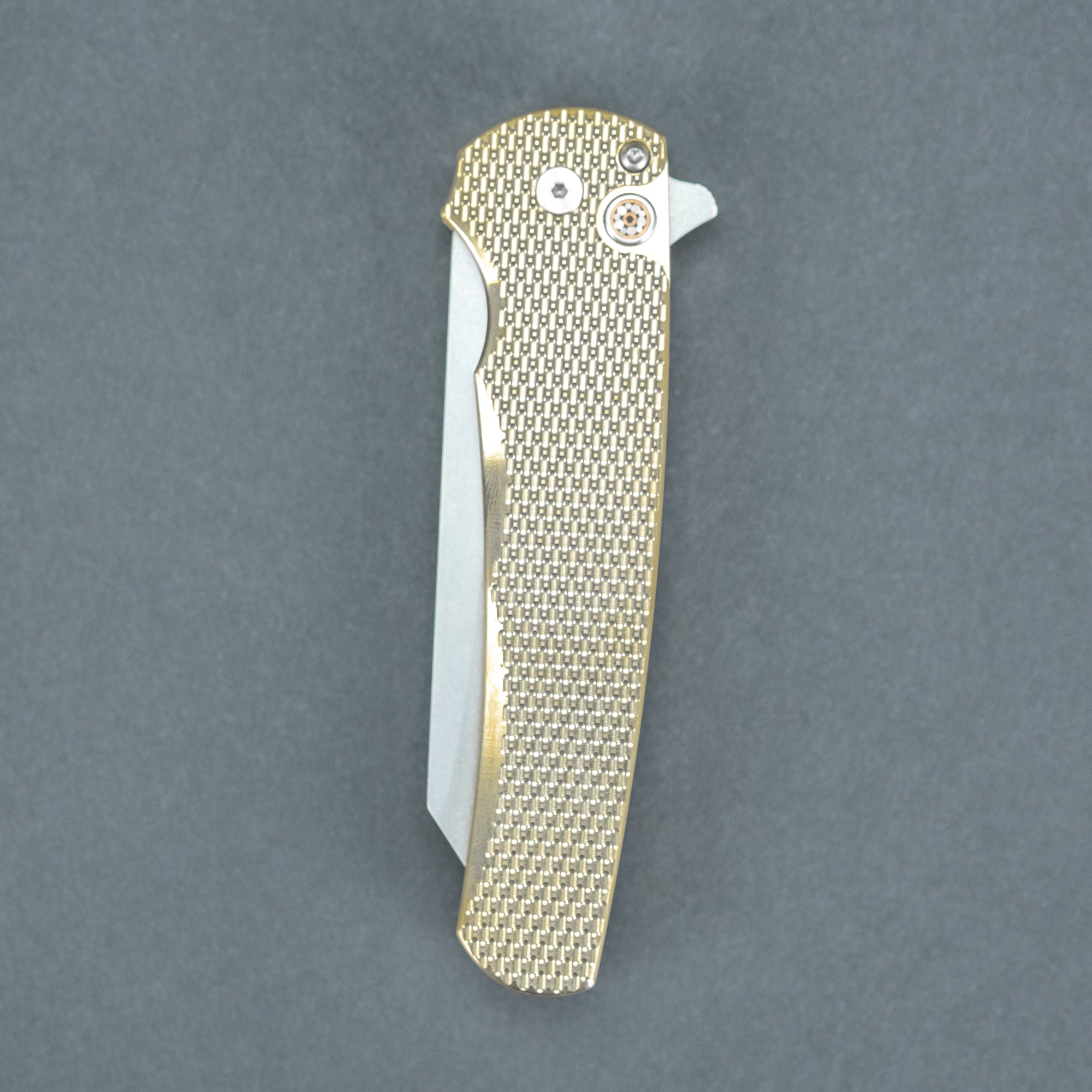 Pro-Tech Knives Malibu Flipper - Textured Bronze (Limited)