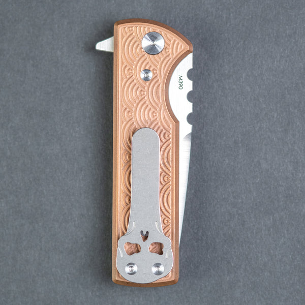 Chaves T.A.K Flipper - Seigaiha Engraved Copper (Exclusive)