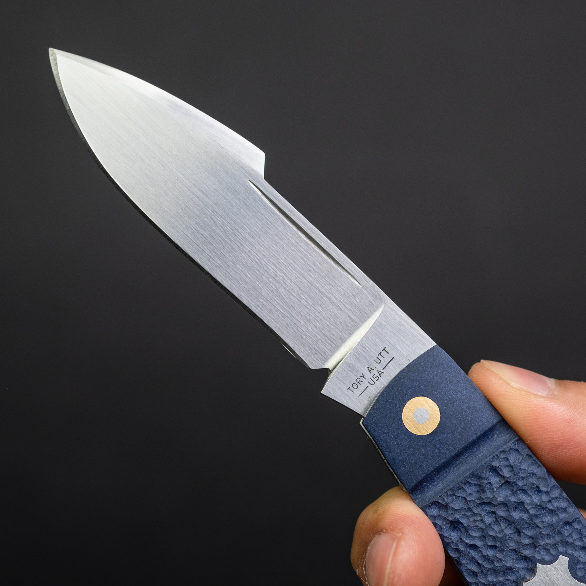 Sacred Bear Kronos - Hand-Jigged Paper Micarta (Custom)