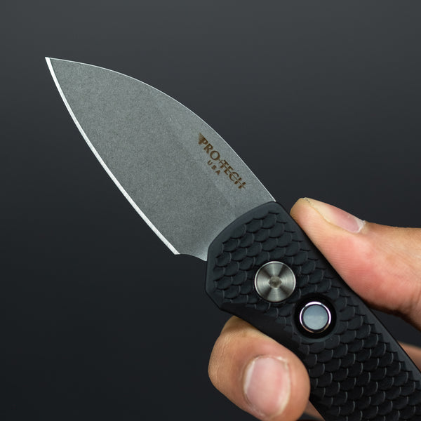 Pro-Tech Knives Runt 5 - Black Dragon Scale (Limited)