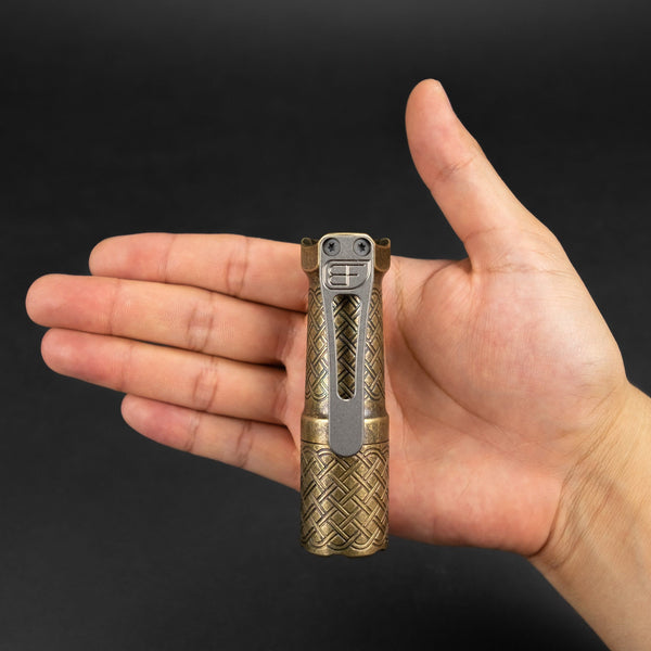 Flashlight - Brian Fellhoelter FTD Flashlight - Brass (Custom)