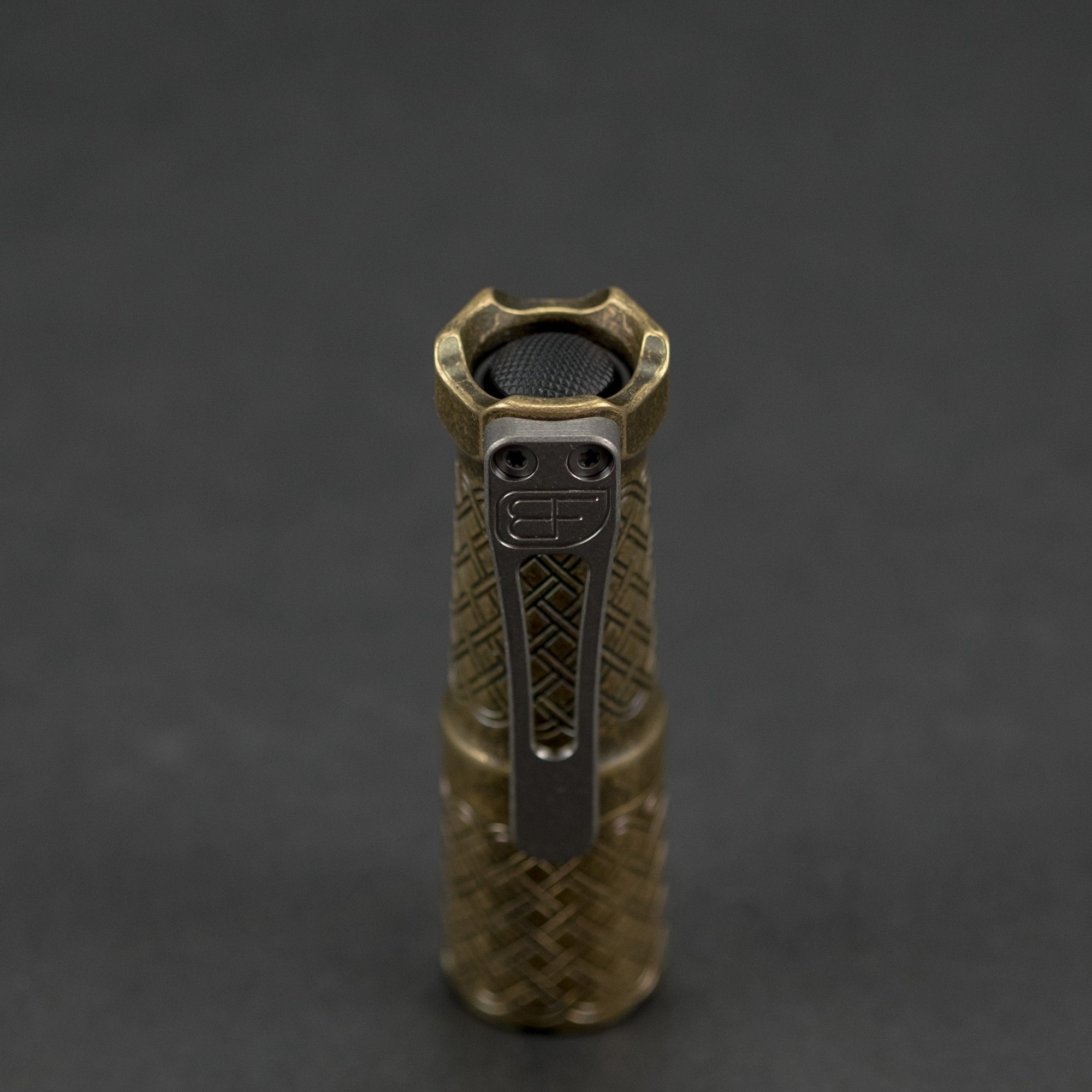 Flashlight - Brian Fellhoelter FTD Flashlight - Brass (Custom)