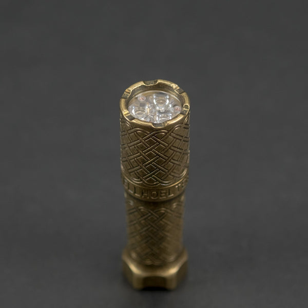 Flashlight - Brian Fellhoelter FTD Flashlight - Brass (Custom)