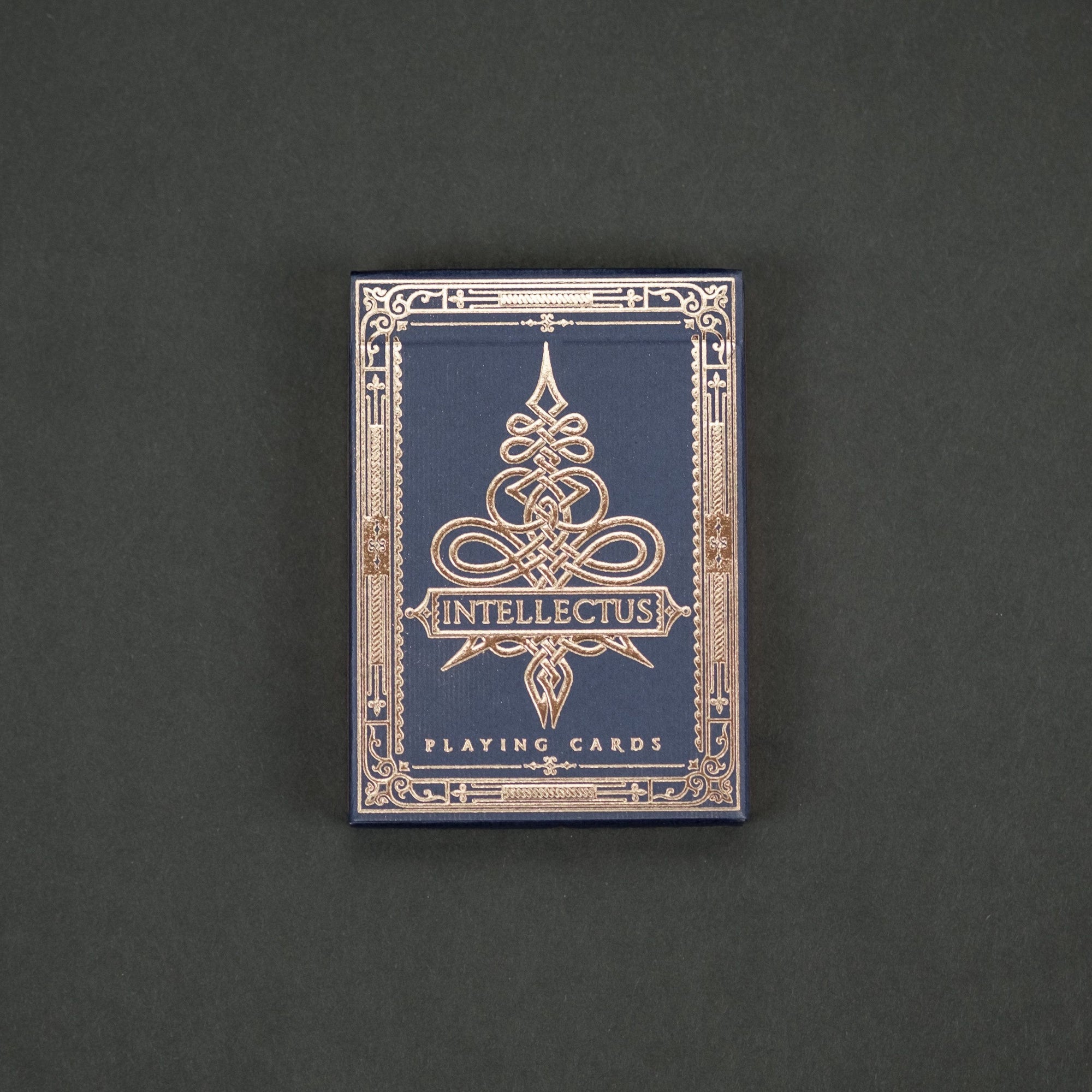 Game - Black Ink Playing Cards - Inception Intellectus Standard