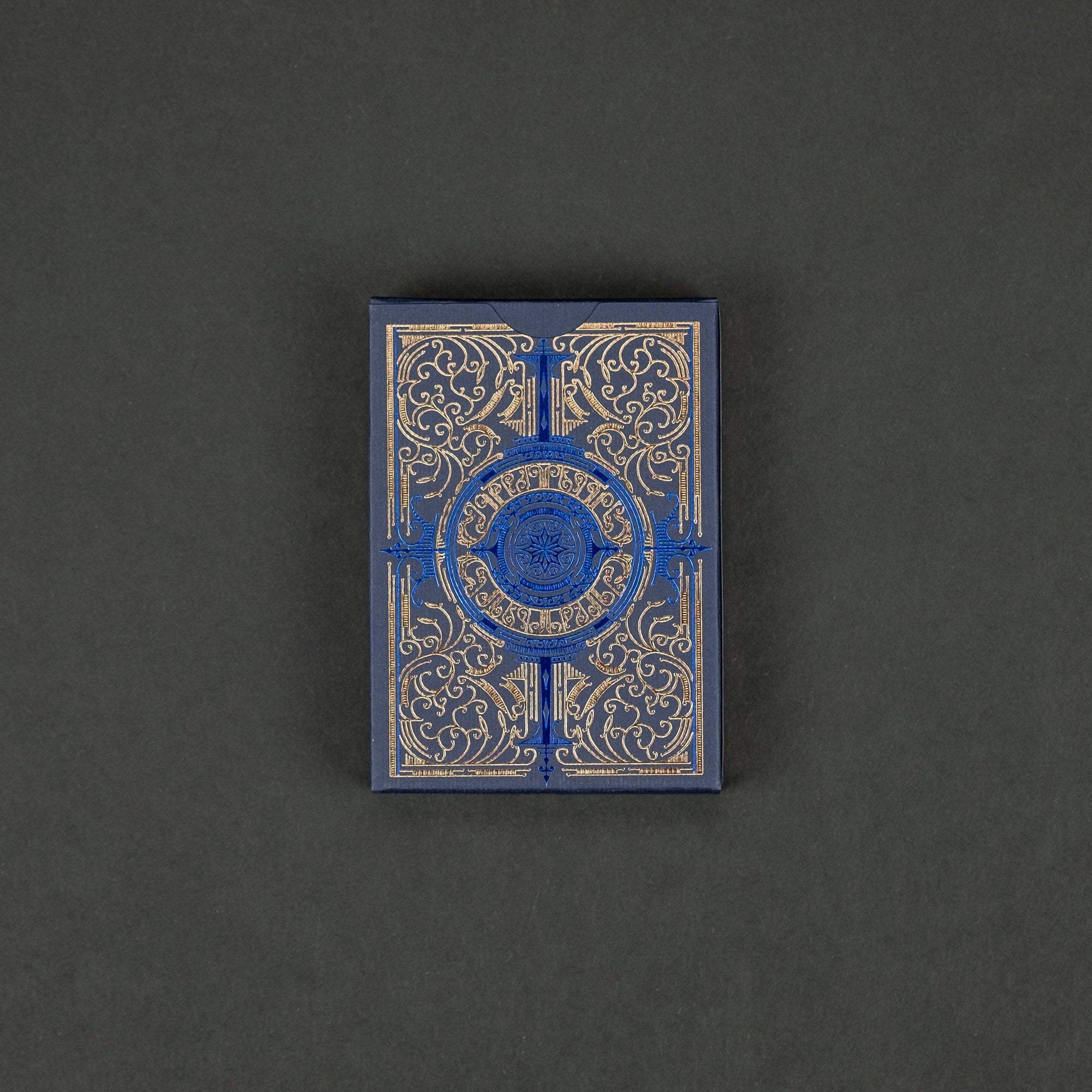 Game - Black Ink Playing Cards - Titans & Robber Barons - Blue Edition