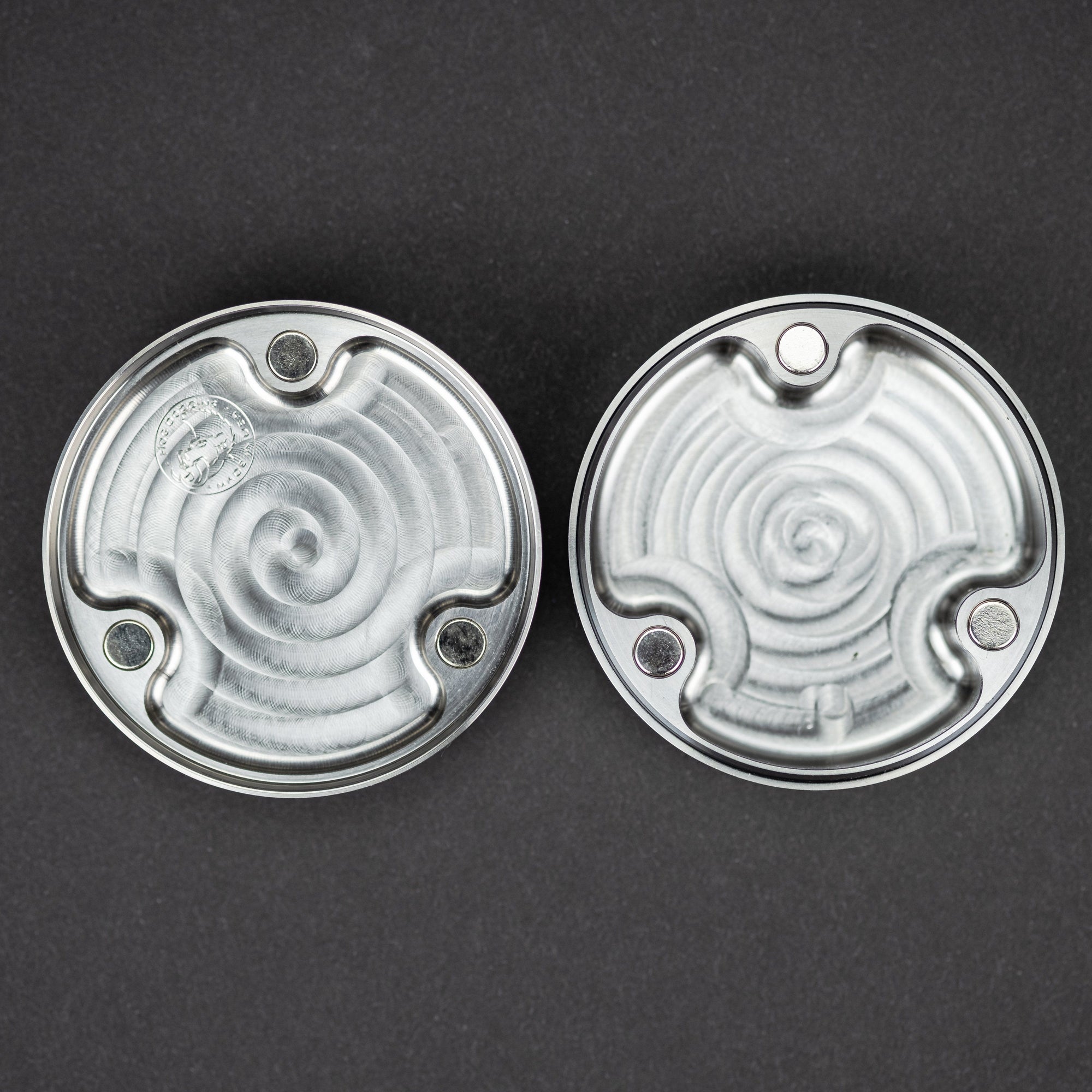 General Store - HogDoggins Pocket Puck - Titanium W/ Seigaiha Motif (Exclusive)