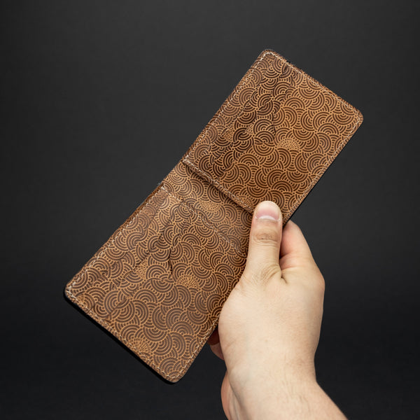 WKRMN Seigaiha Wallet - Leather (Exclusive)