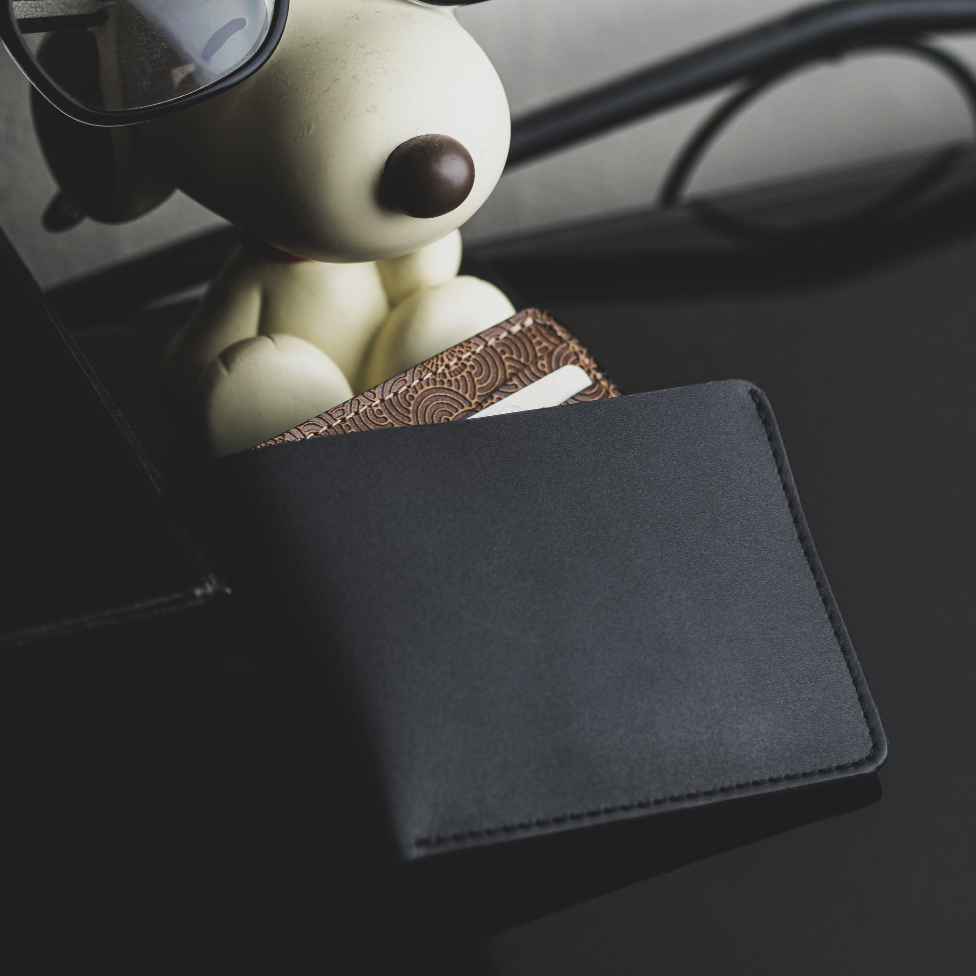 WKRMN Seigaiha Wallet - Leather (Exclusive)