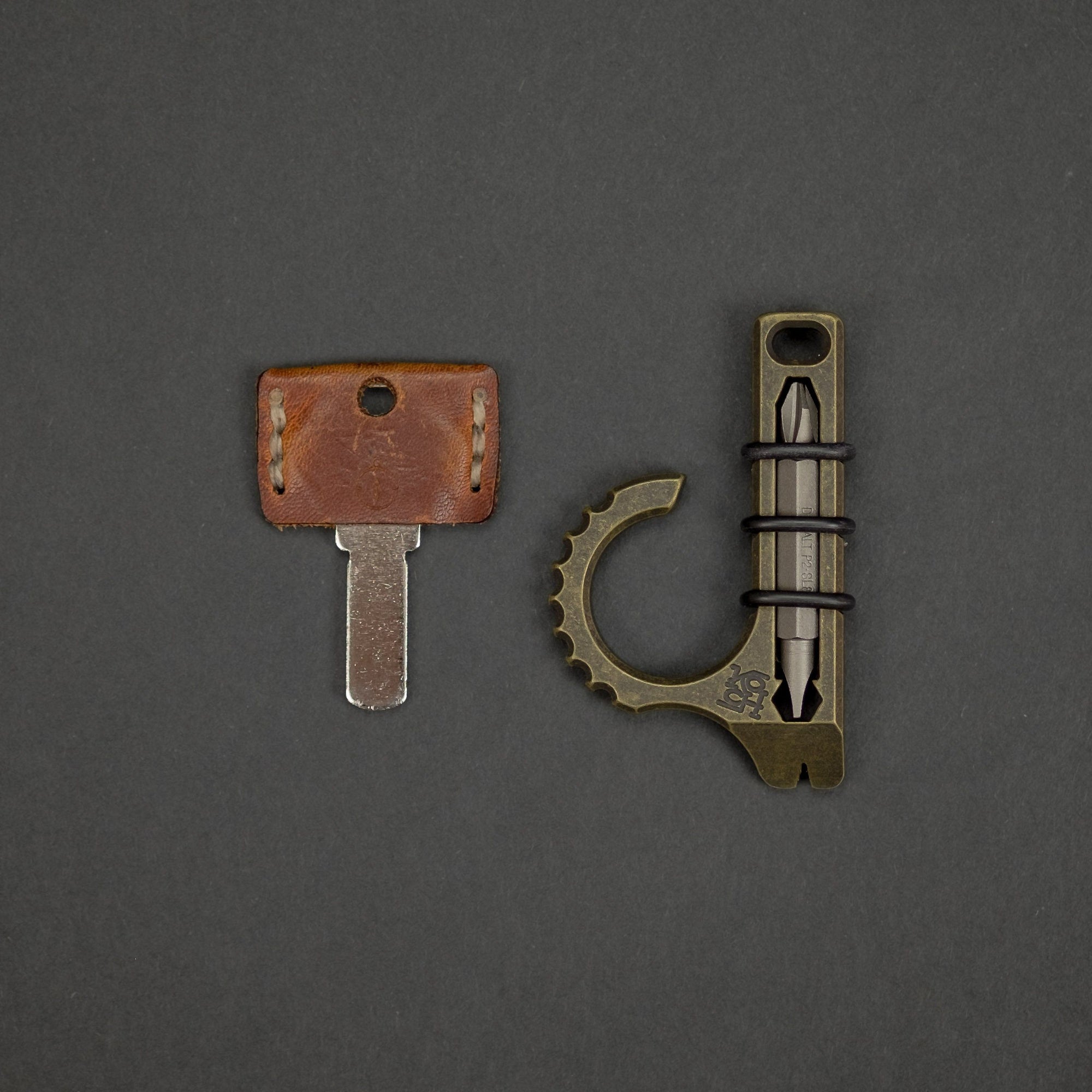 Keychains & Multi-Tools - Koch Tools Duo-X - Brass