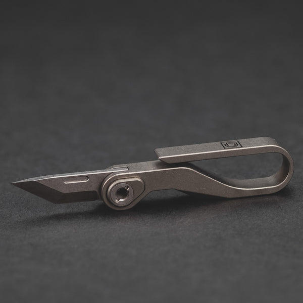 Keychains & Multi-Tools - Pre-Order: Dapper Design Klip - Titanium (Pre-Order Ends 6/28, Ships Late August)