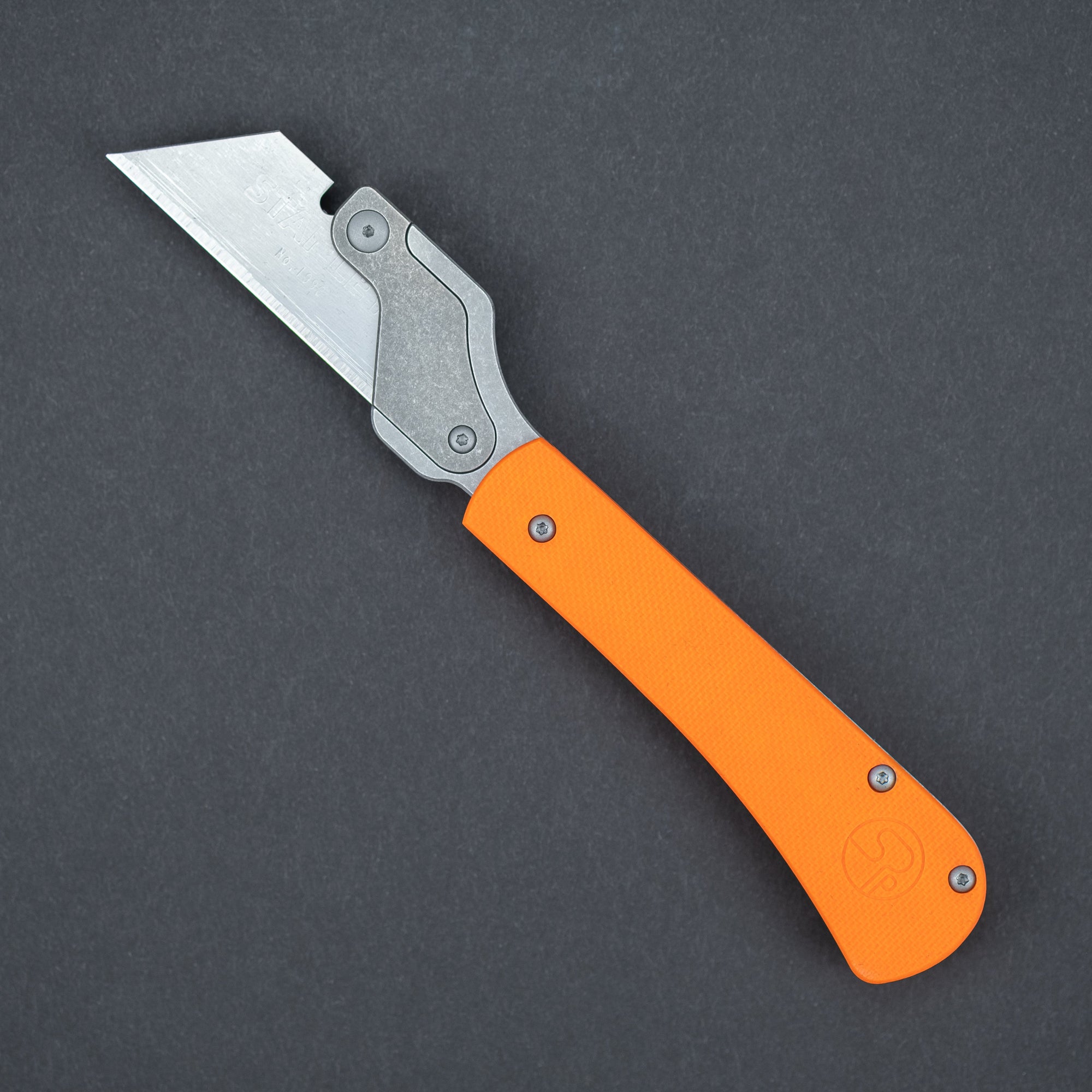 Keychains & Multi-Tools - Serge Knives Slipjoint Razor - Orange G10