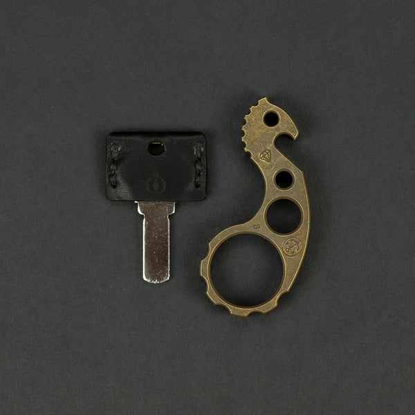 Keychains & Multi-Tools - VoxDesign Sulky Seahorse - Patinaed Brass (Custom)