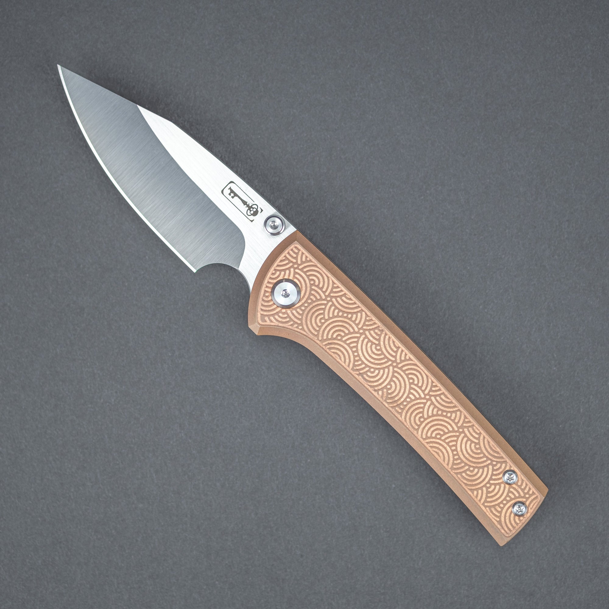 Knife - Chaves Knives Ultramar Scapegoat Street - Copper W/ WKRMN Seigaiha (Exclusive)