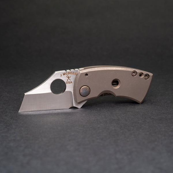 Knife - McNees Custom Knives Killer Bee - Titanium (Custom)