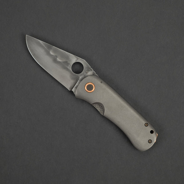 Knife - McNees Dixon - Titanium W/ Copper Accents (Custom)