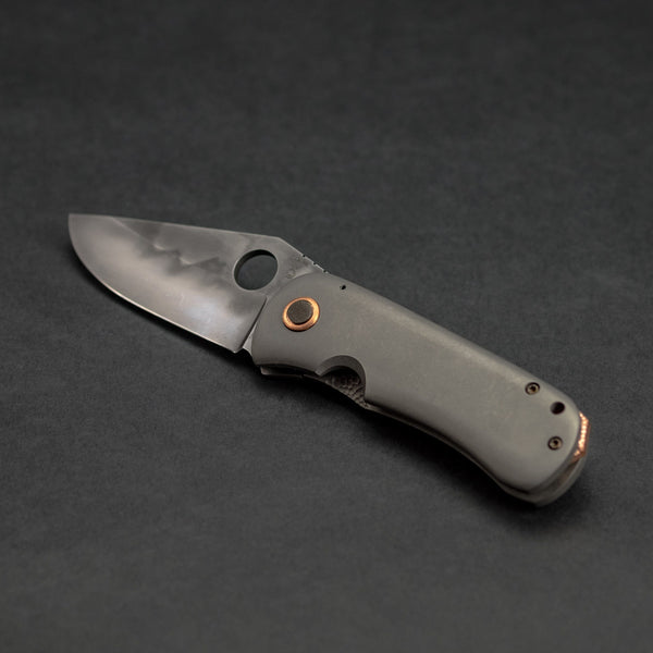 Knife - McNees Dixon - Titanium W/ Copper Accents (Custom)