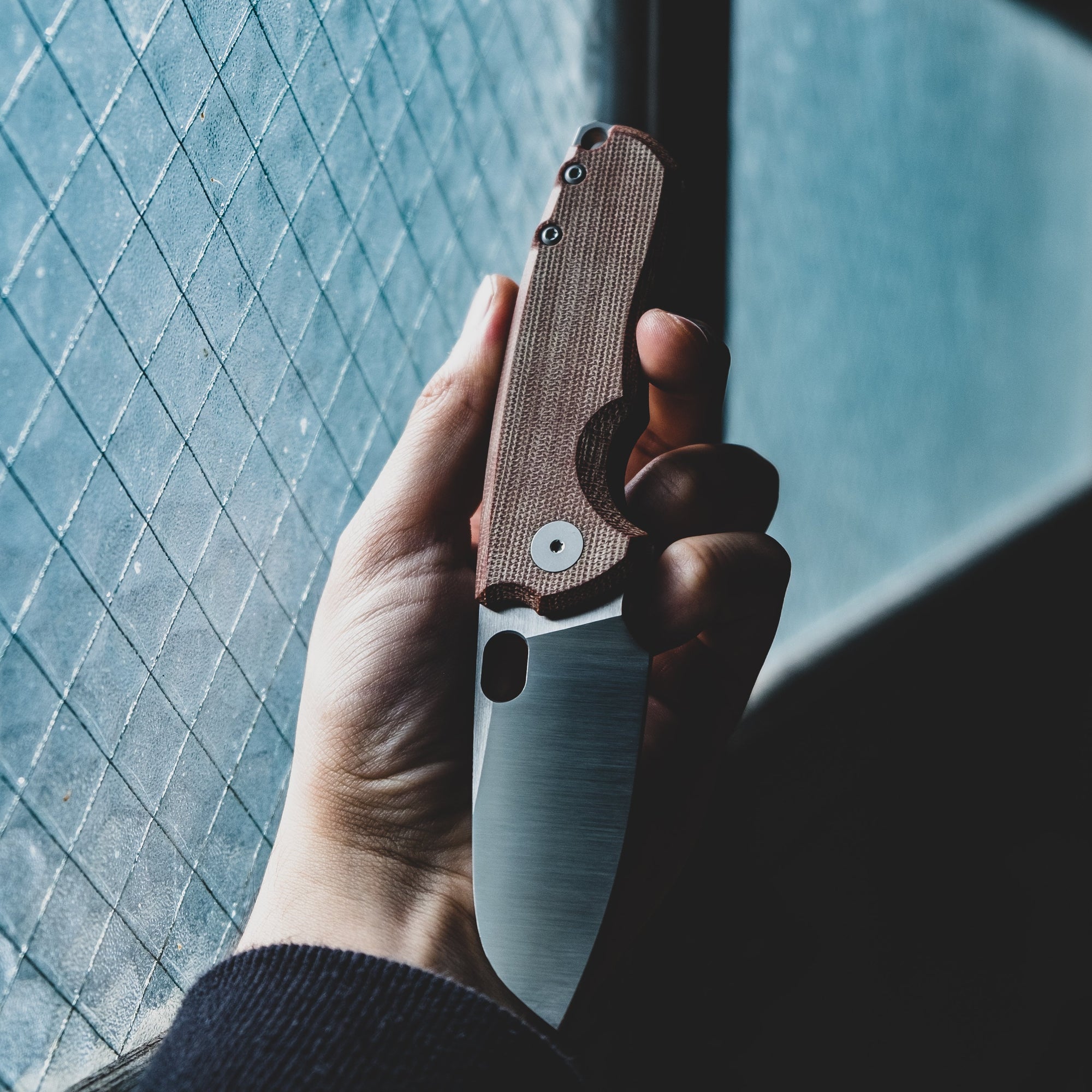 Knife - Pre-Order: Urban EDC F5.5 - Brown Micarta & M390 (Exclusive)