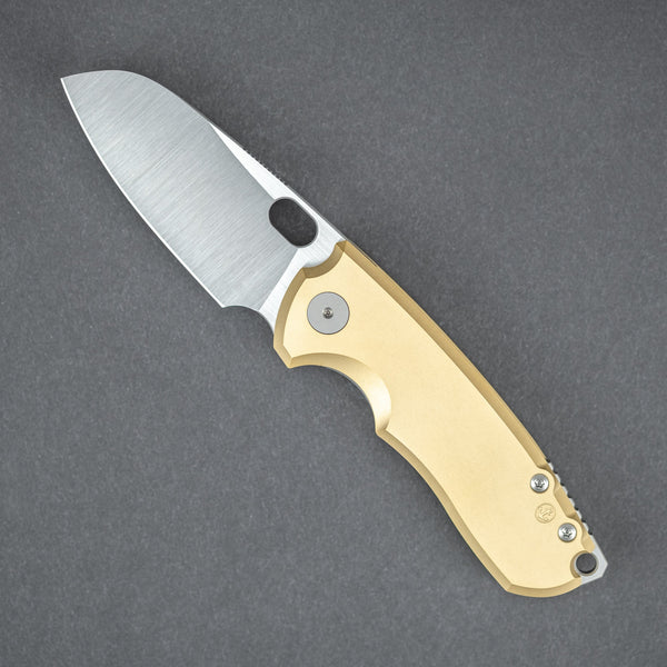 Knife - Pre-Order: Urban EDC F5.5 - Elmax & Bronze W/ Anchor Motif (Exclusive)