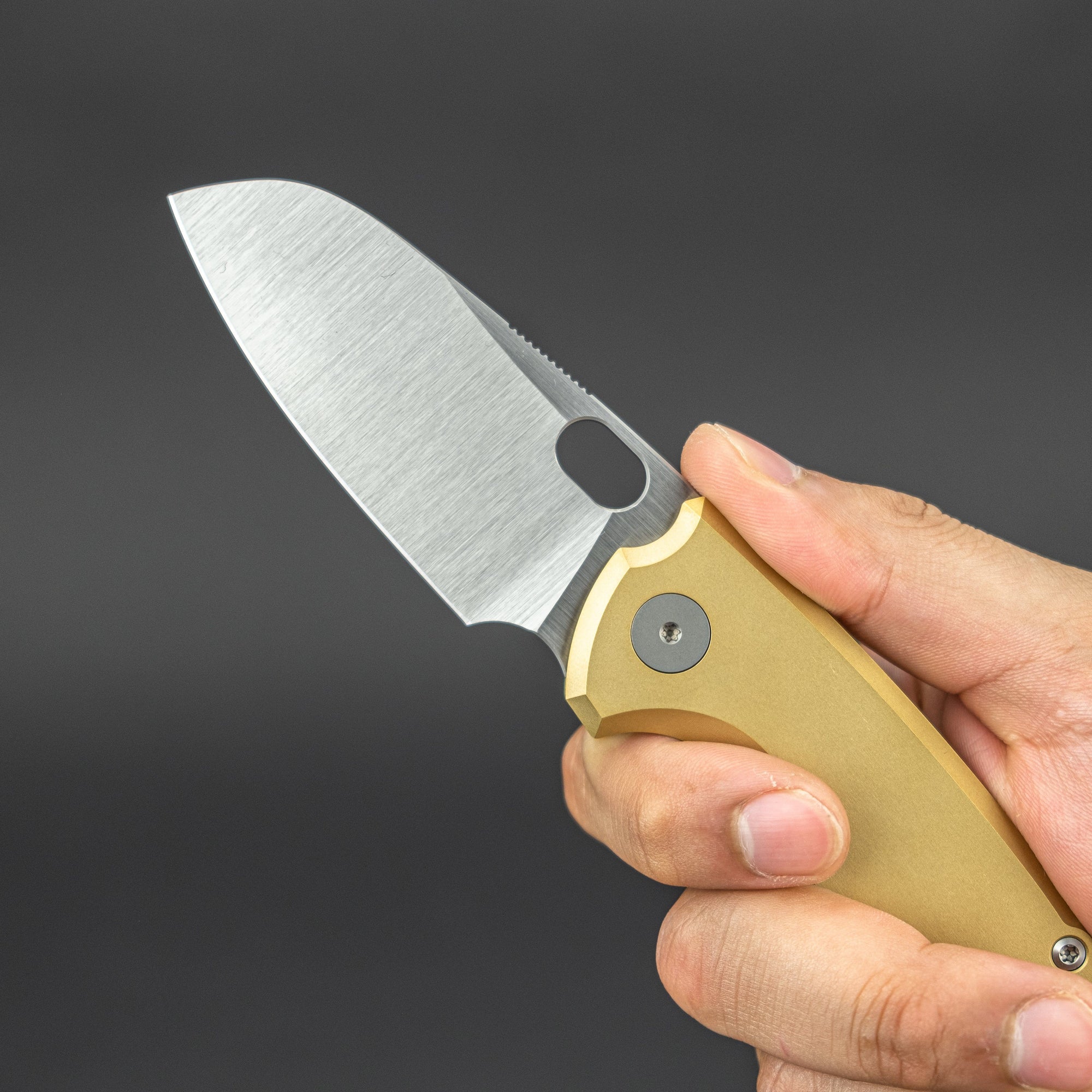 Knife - Pre-Order: Urban EDC F5.5 - Elmax & Bronze W/ Anchor Motif (Exclusive)