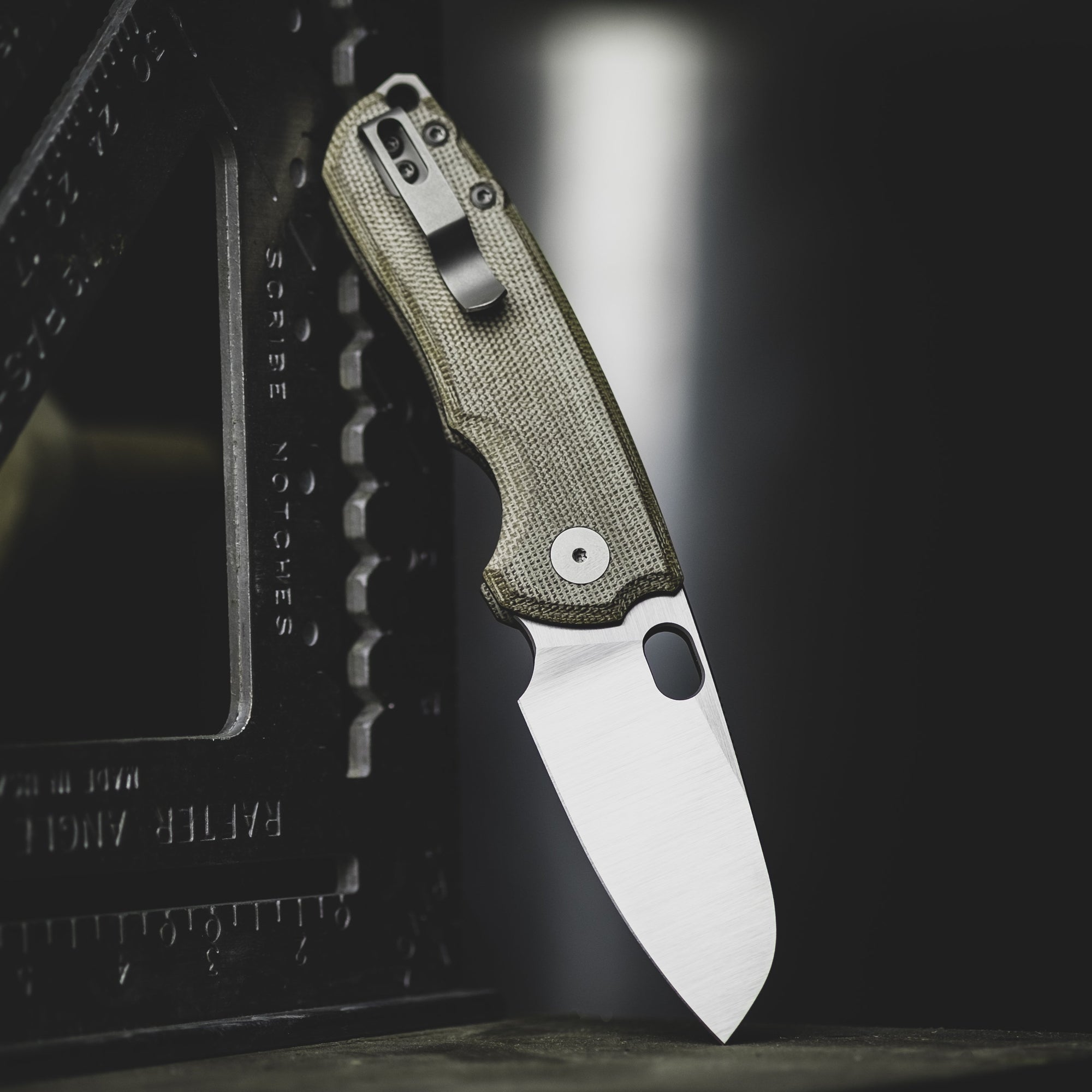 Knife - Pre-Order: Urban EDC F5.5 - Green Micarta & M390 (Exclusive)