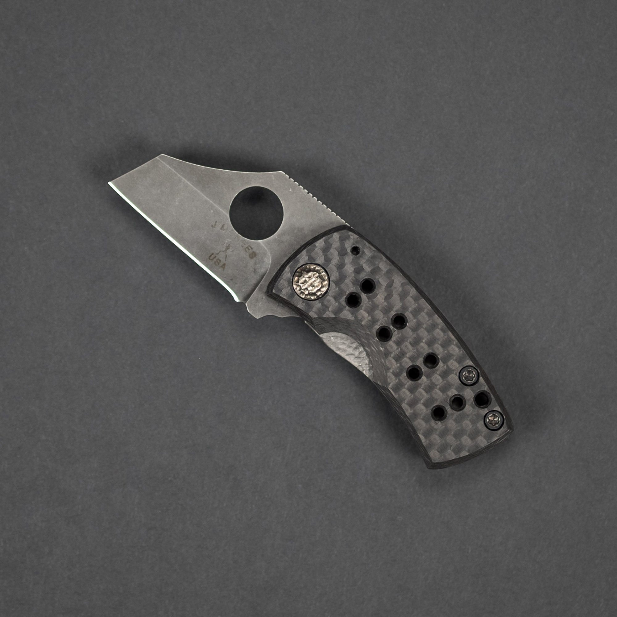 Knife - Pre-Owned: McNees Killer Bee - Carbon Fiber (Custom)