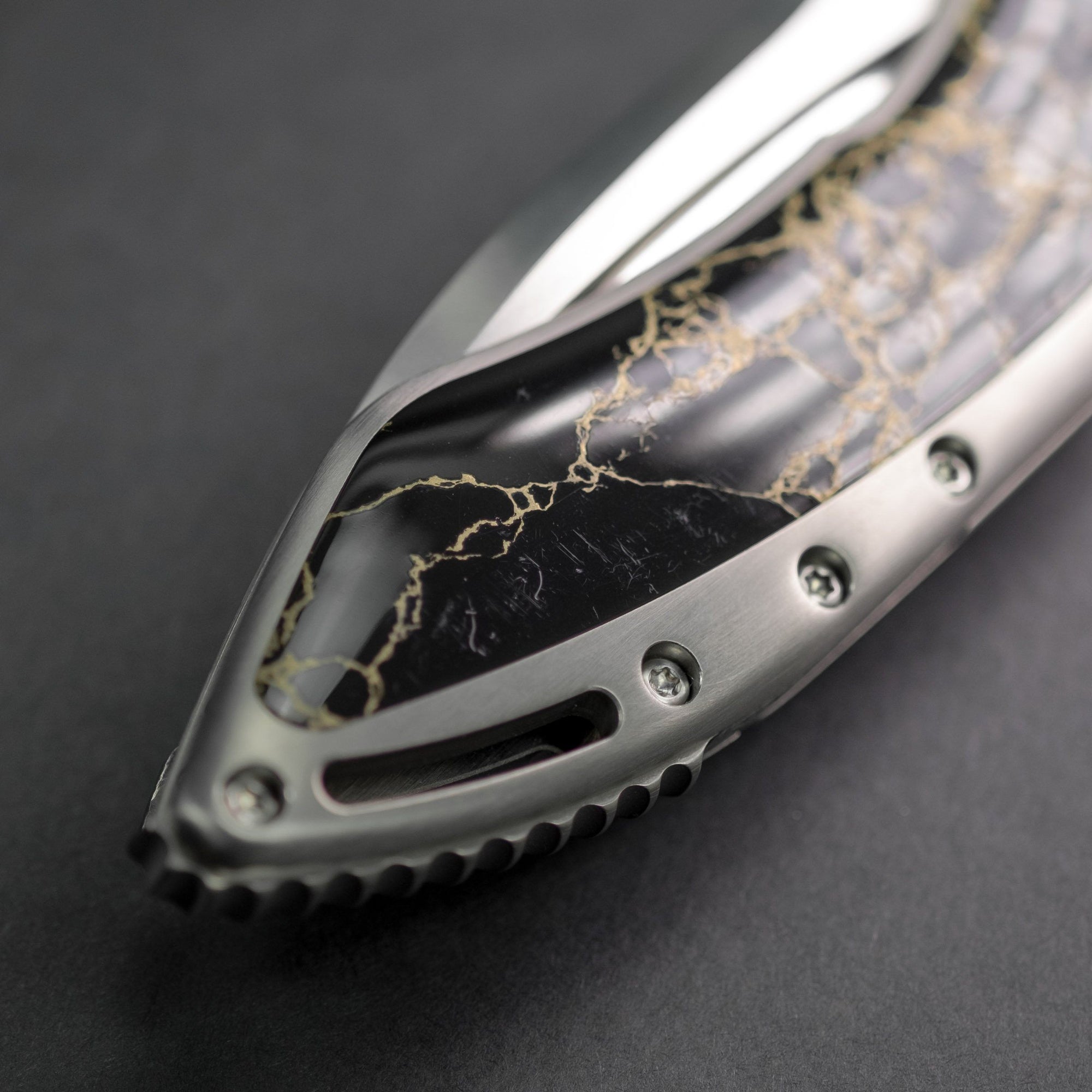 Knife - Pre-Owned: Todd Begg Glimpse - Recon Stone (Custom)