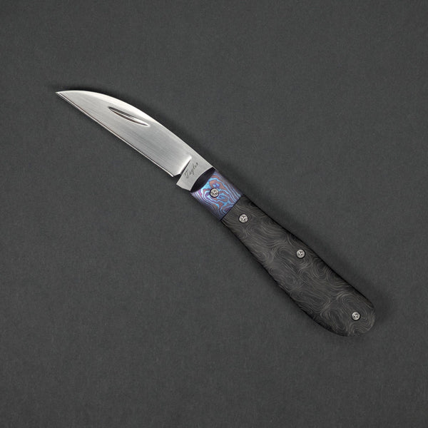 Knife - Taylor Made Knives Modified Eureka Jack - Cmascus (Custom)