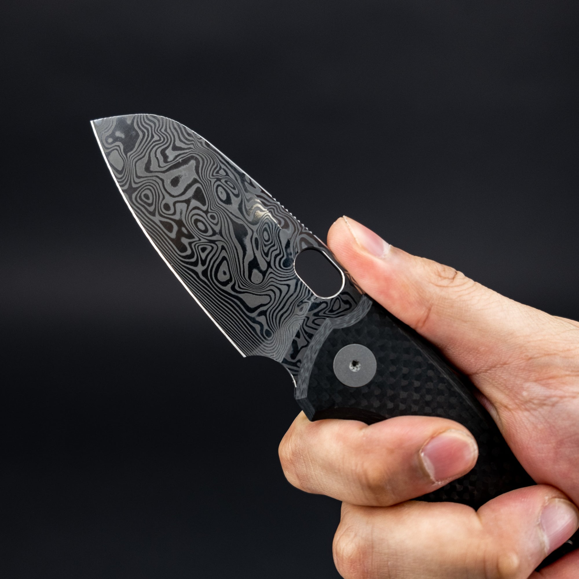 Knife - Urban EDC F5.5 - Damasteel & Carbon Fiber (Limited & Exclusive)