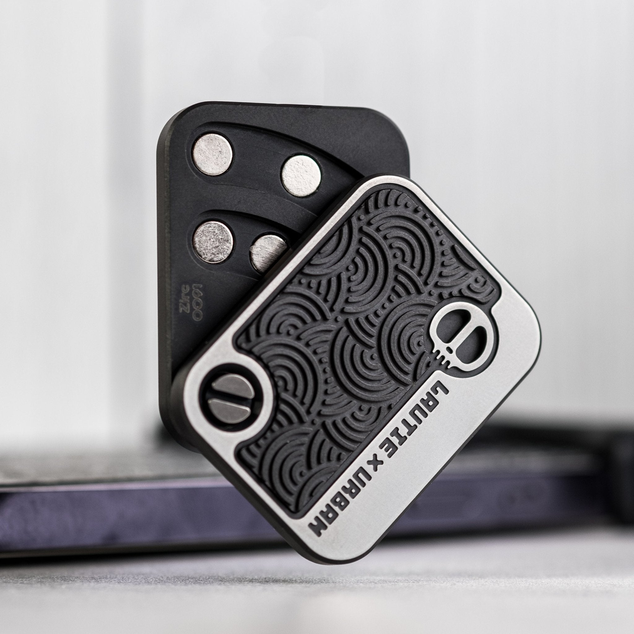 EDC LAUTIE 型　メタルトイ Lautie x URBAN Shuffle - Zirconium w/ Chaos Seigaiha