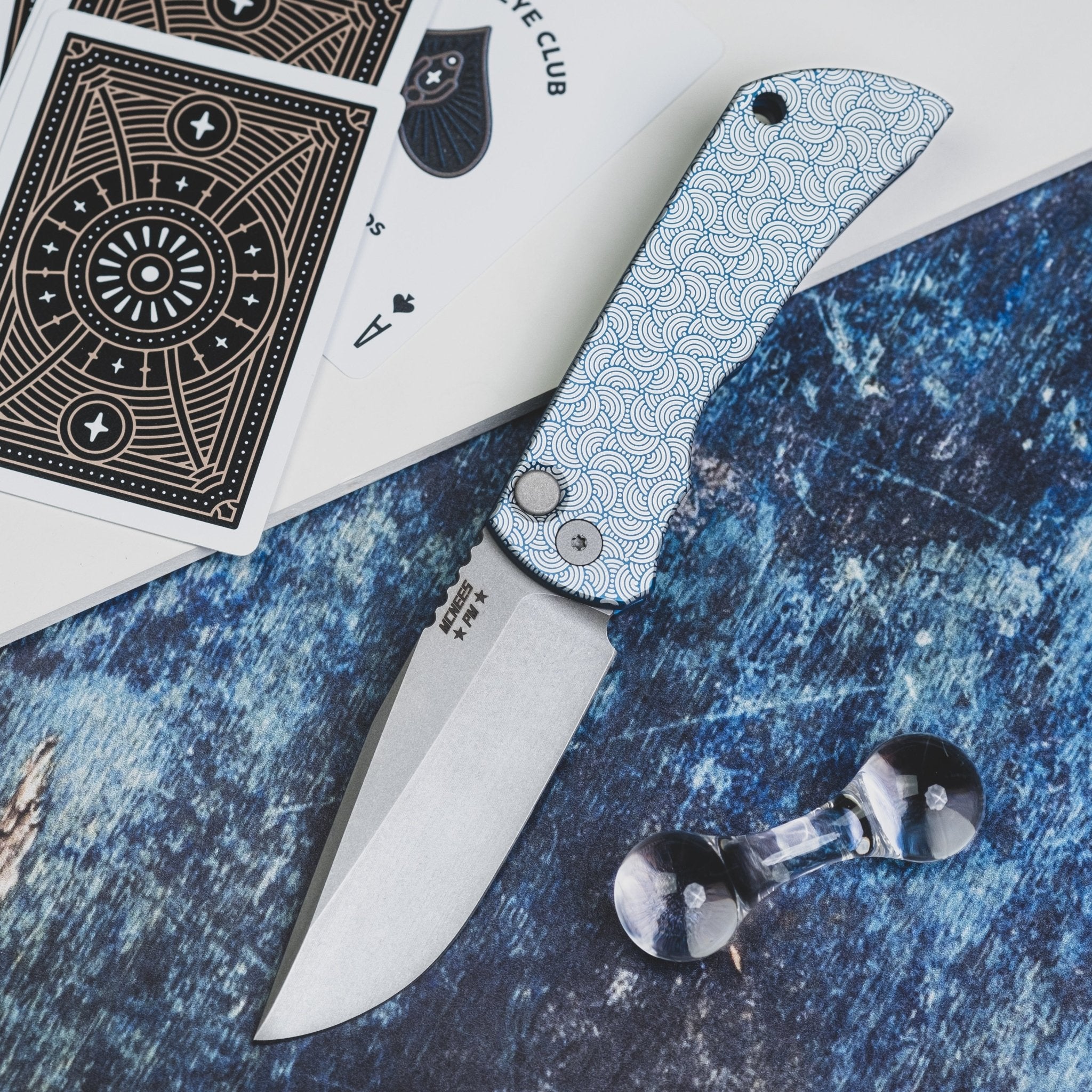 McNees x URBAN MAC 3.5 Automatic - Seigaiha – URBAN EDC®